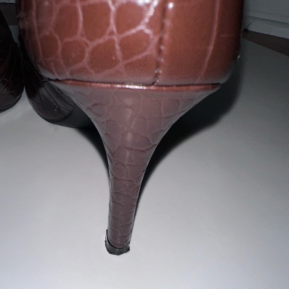 Alfani Women's Step 'N Flex Jeules Pumps, Brown Croc Size 7M - Picture 5 of 9